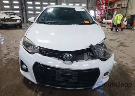 2015 Toyota Corolla S Plus from USA, damaged, VIN 2T1BURHE4FC349565